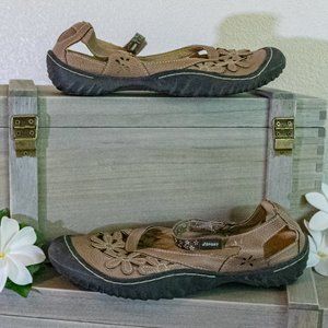 JBU Mary Jane Sandals flower walking hiking
